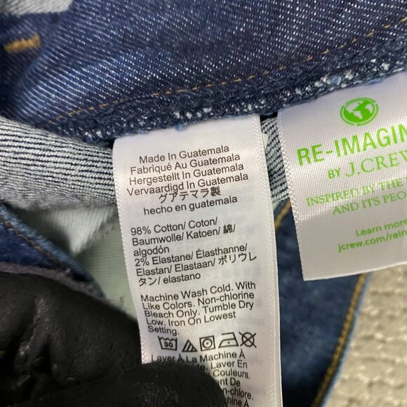 J. CREW 770 Stretch Jeans Men's 36 x 34 Fits 38 x 34 Blue - Picture 8 of 14